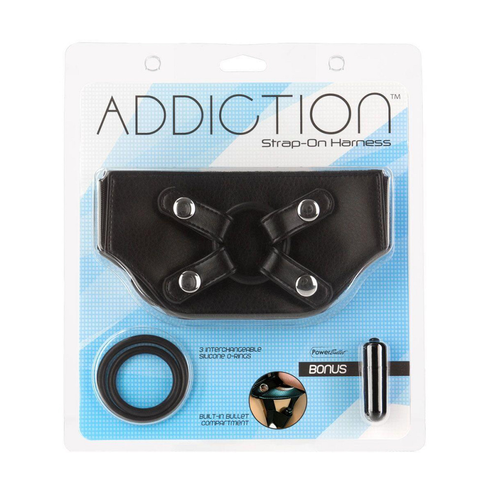 Трусики для страпона Addiction Strap-On Harness One Size Sex Aura Київ - фото 7