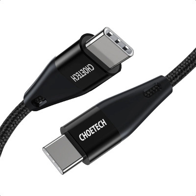 Дата кабель USB-C to USB-C 1.2m USB4.Gen 3 40 Gbps 240W Choetech (XCC-1040) Вінниця - фото 2