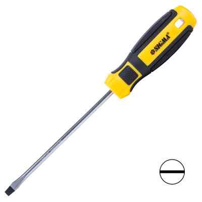 Отвертка Sigma шлицевая SL 5.0x125мм CrV Mega (4009221) Винница