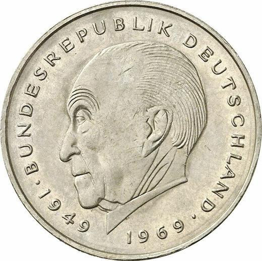 Німеччина 2 марки 1980 F "Аденауер" Полтава - фото 1