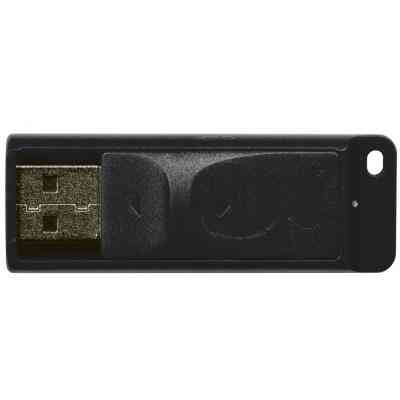 USB флеш накопитель Verbatim 64GB Slider Black USB 2.0 (98698) Винница