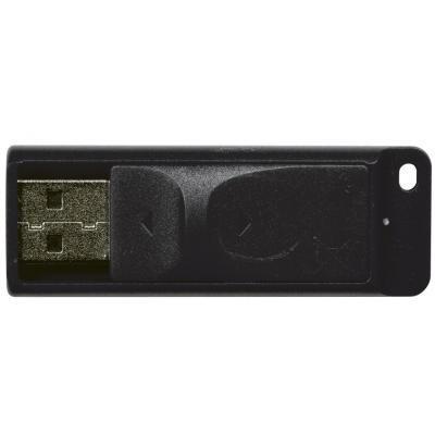 USB флеш накопитель Verbatim 64GB Slider Black USB 2.0 (98698) Винница - изображение 1