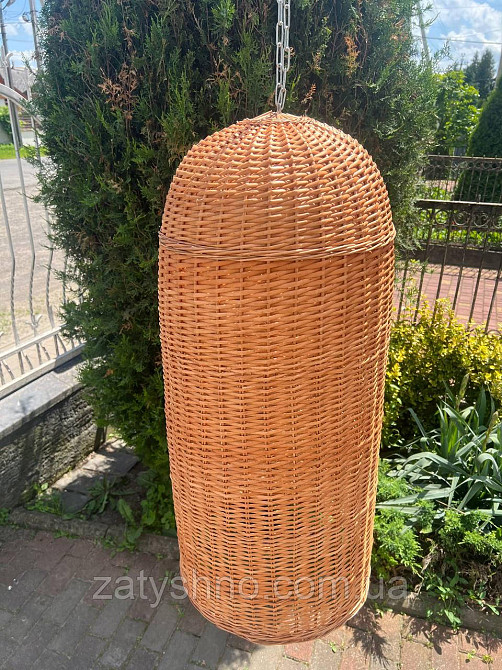 Абажурний бра плетеный  высокий Киев - изображение 10