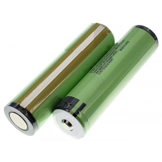 Защищенный Li-Ion аккумулятор Panasonic NCR18650B 3400 mAh (Зеленый) Киев