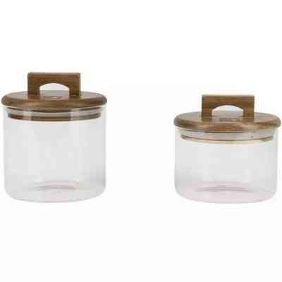 Ємність для сипучих продуктів Bergner Coffee &amp; Tea lovers 2 шт (BG-20503-MM) Вінниця