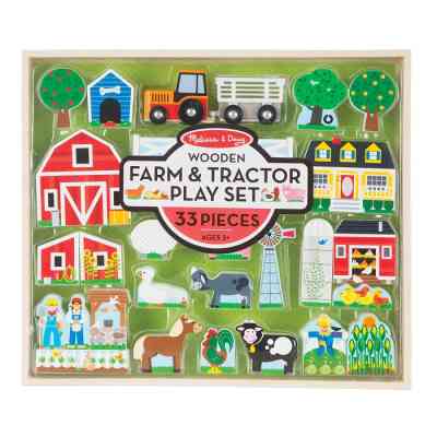 Игровой набор Melissa&Doug деревянный "Ферма и трактор" (MD14800) Винница