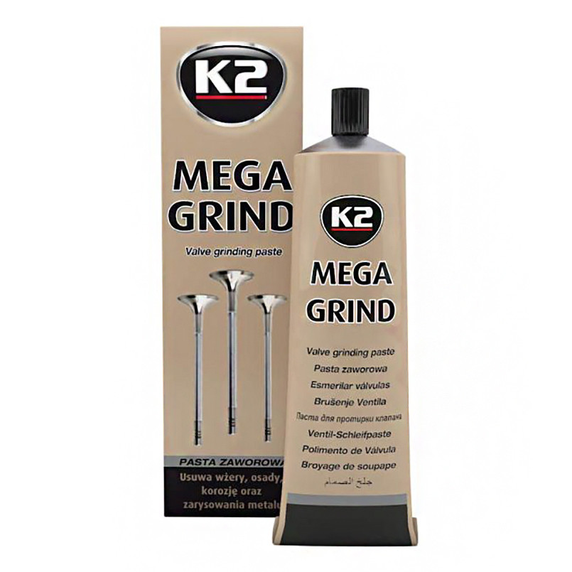 Паста для притирання клапанів K2 Mega Grind 100г Львів - фото 1