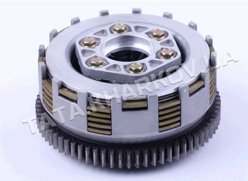 Кошик зчеплення (в зборі) мотоцикл 4T CB150 Мукачево - фото 1