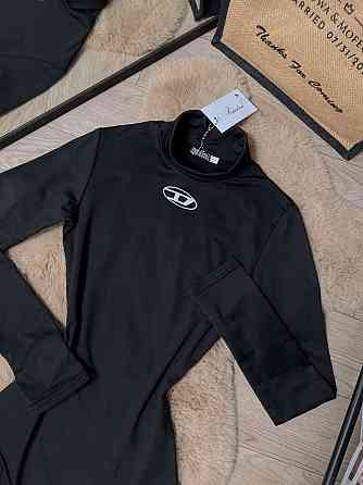 Женский стильный боди под горло с длинными рукавами микромасло с начесом Турция Одесса