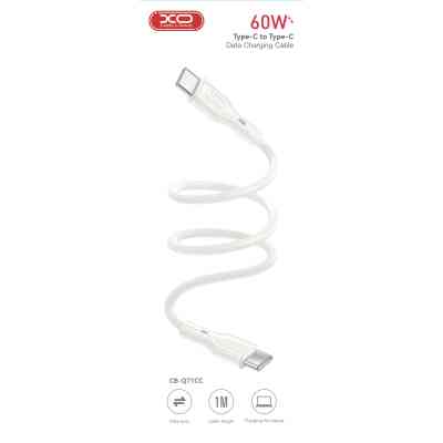 Дата кабель USB-C to USB-C 1.0m 60W XO (CB-Q71CC) Винница