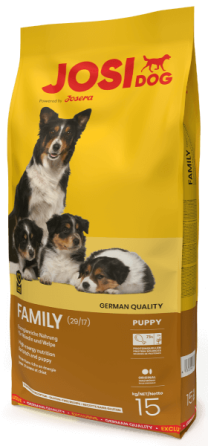 JosiDog Family (ЙозиДог Фемілі) сухий корм без глютену для самок собак і цуценят Запоріжжя