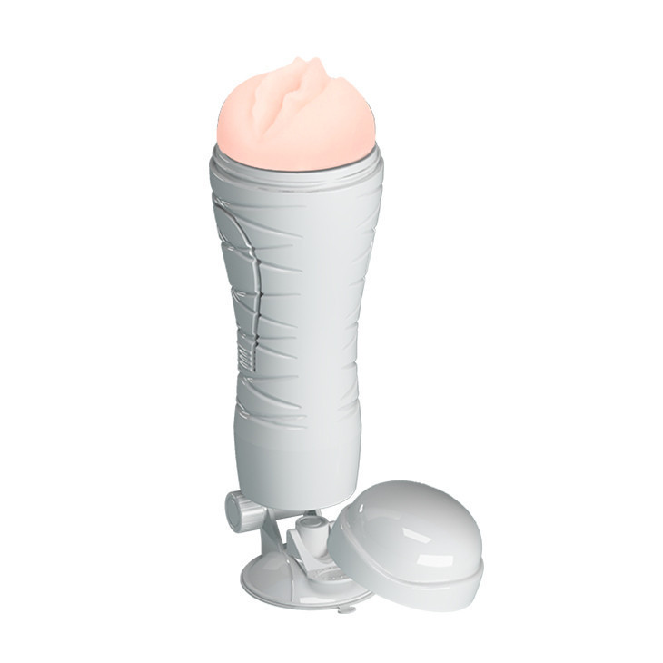 Мастурбатор-вагина Crazy Bull Flora на присоске, со стимуляцией сжатия, 28,3 × 9 см Sex Aura Киев - изображение 4