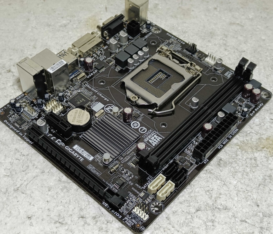 Материнська плата Gigabyte GA-H81M-S2V - MiniITX - LGA1150 під міні ПК. Харків - фото 5