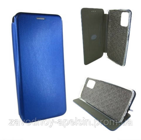 Чехол книжка Подставка Samsung A03s A037 (синий) Одеса - фото 1