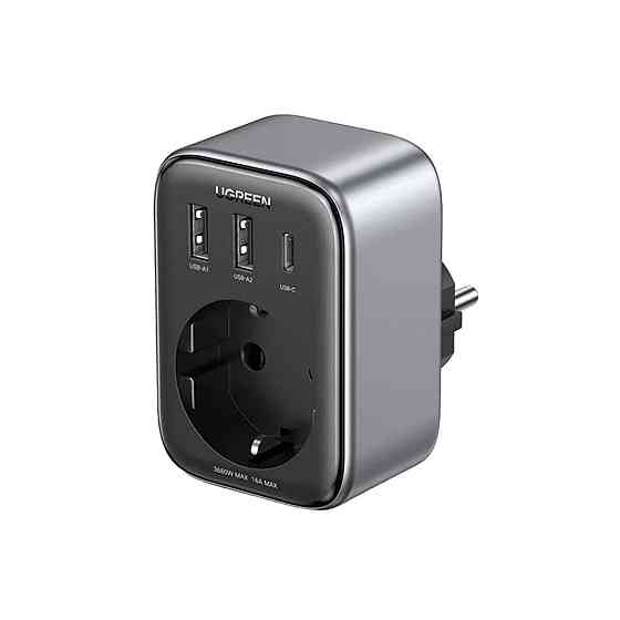 Зарядний пристрій UGREEN CD314 30W Outlet Extender EU (2A1C) (UGR-90613) Киев
