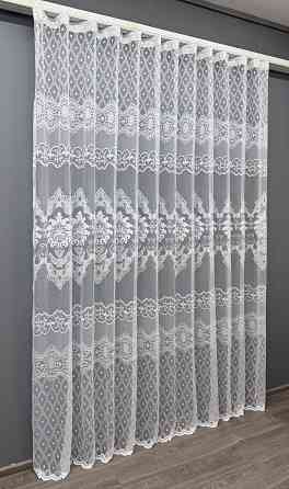 Тюль VR-Textil 1263т Жакард Білий 300х270 см (40-073) Київ