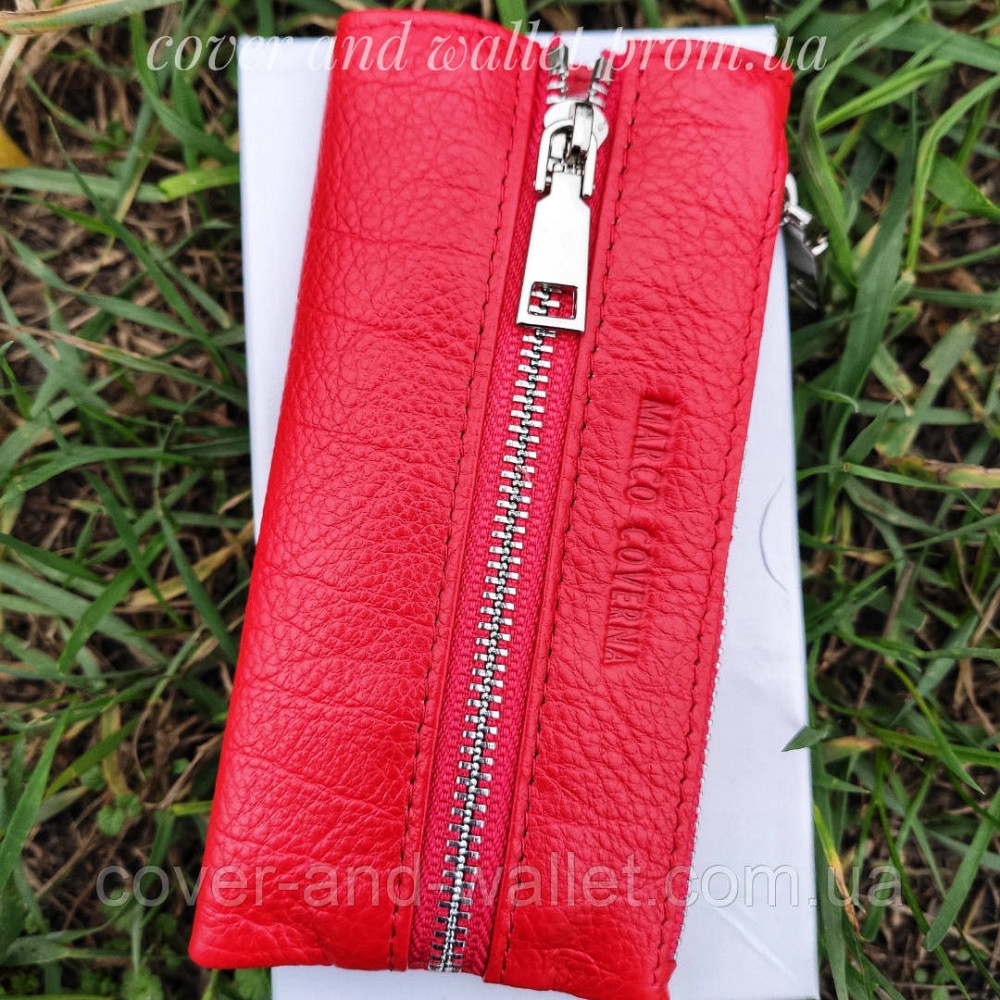 Красная женская ключница с карабинами под каждый ключ Marco Coverna (MC 017-2) Киев - изображение 1