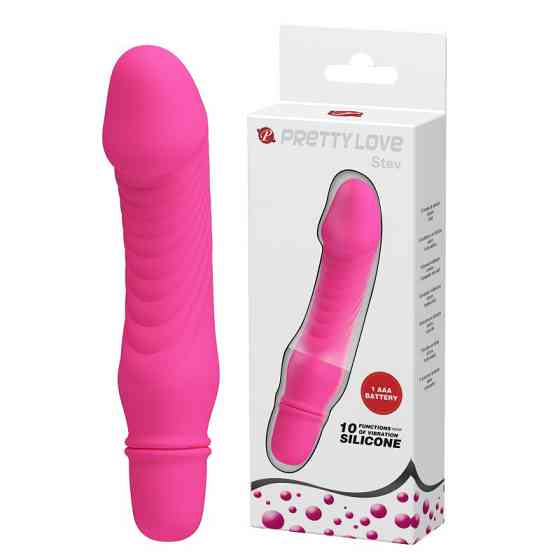 Вібратор міні рожевий Stev Sex Aura Київ