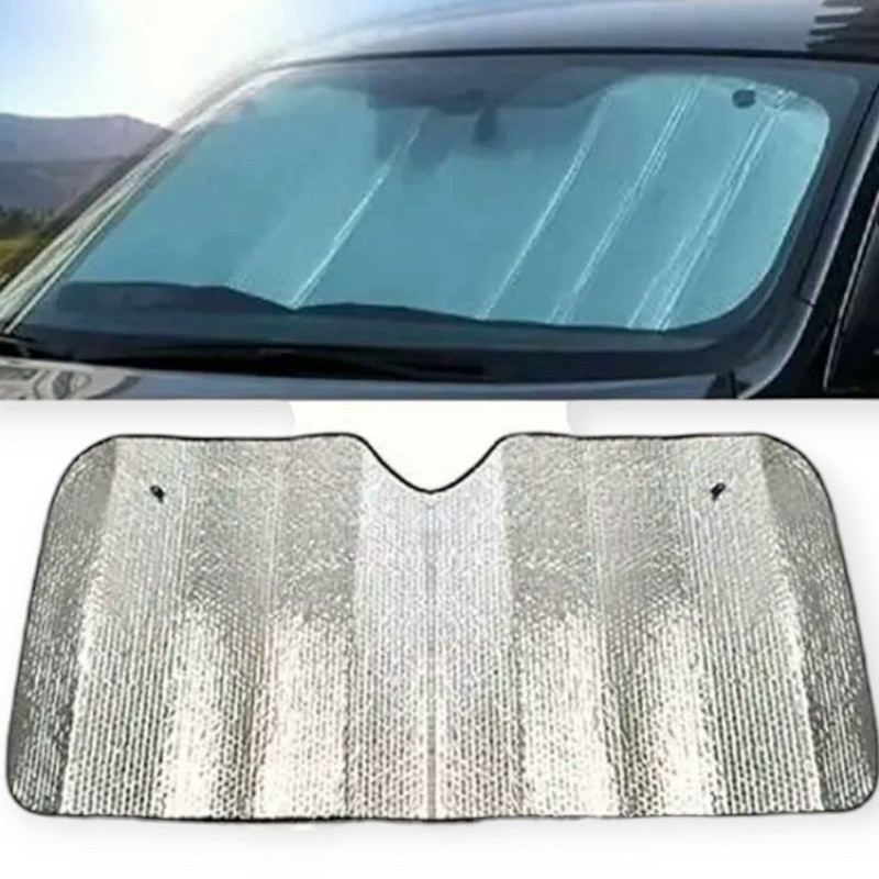 Шторка зеркальная polar (130x60см) s солнцезащитная Мукачево - изображение 1