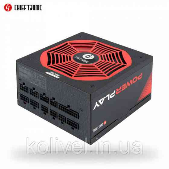 БЖ 850W Chieftec Chieftronic PowerPlay GPU-850FC 140 mm, 80+ PLATINUM, Modular, Retail Box (GPU-850FC) Київ