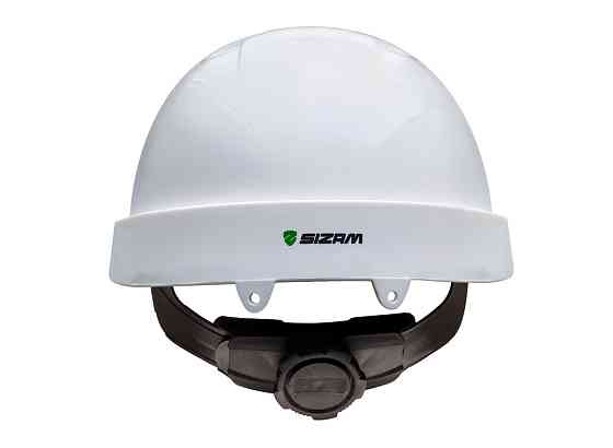 Каска защитная строительная Sizam Safe-Guard 2210 белая Ровно