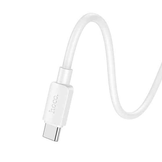 Кабель HOCO X96 Hyper 60W fast charging data cable Type-C to Type-C White Одесса