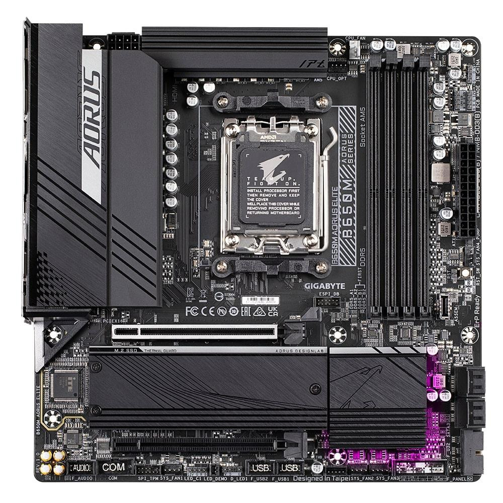 Материнська плата Gigabyte B650M Aorus Elite Socket AM5 ( 16797 ) Харьков - изображение 2