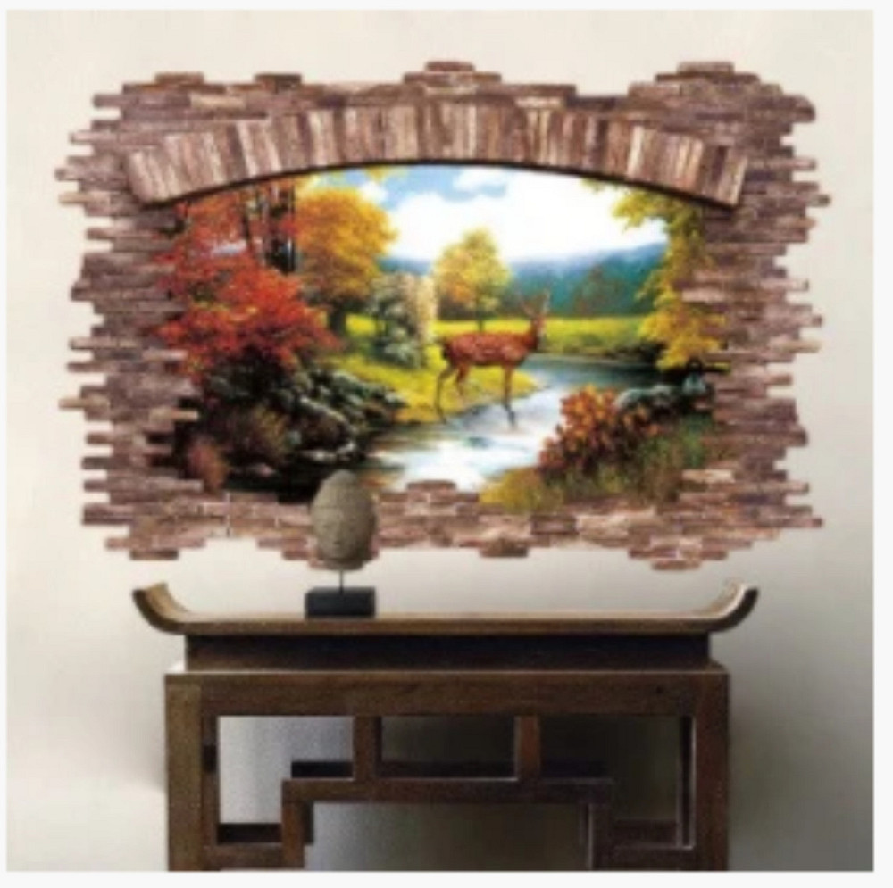 Наклейка декоративная 3D Природа Киев - изображение 2