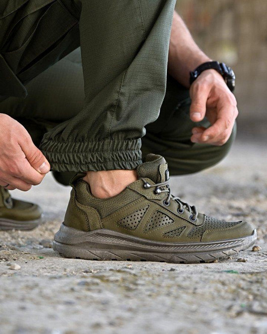 Тактичні штани шорти джогери MINISTERIUM олива ПП7807 Одеса - фото 6