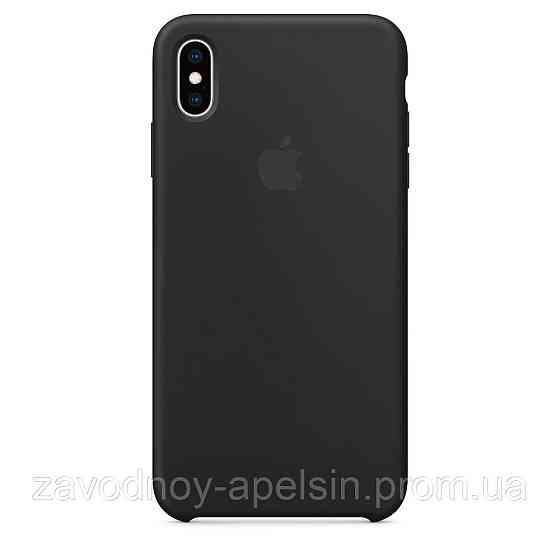 IPhone XS max Чохол Silicone Case MRWE2FE/A (Black) Одеса