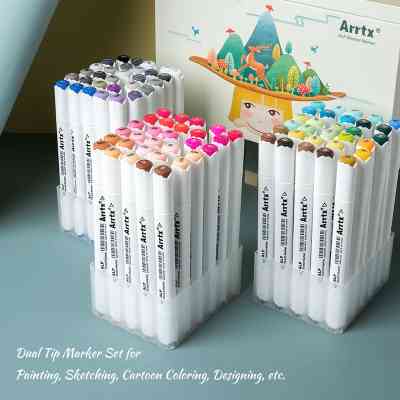 Художественный маркер Arrtx Спиртовые Alp ASM-0290B 90 цветов (LC302475) Винница