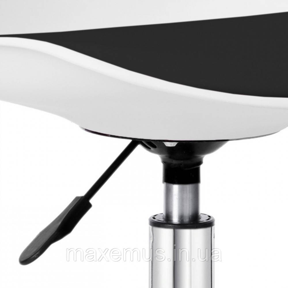 Современное офисное кресло для офиса B-881 Рабочий стул Кресло для мастера Офисные стулья белые с черным Мостиска - изображение 8