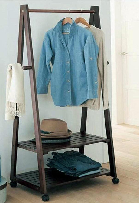 Стійка вішалка для одягу "Ардіно" мокко Миколаїв - фото 1