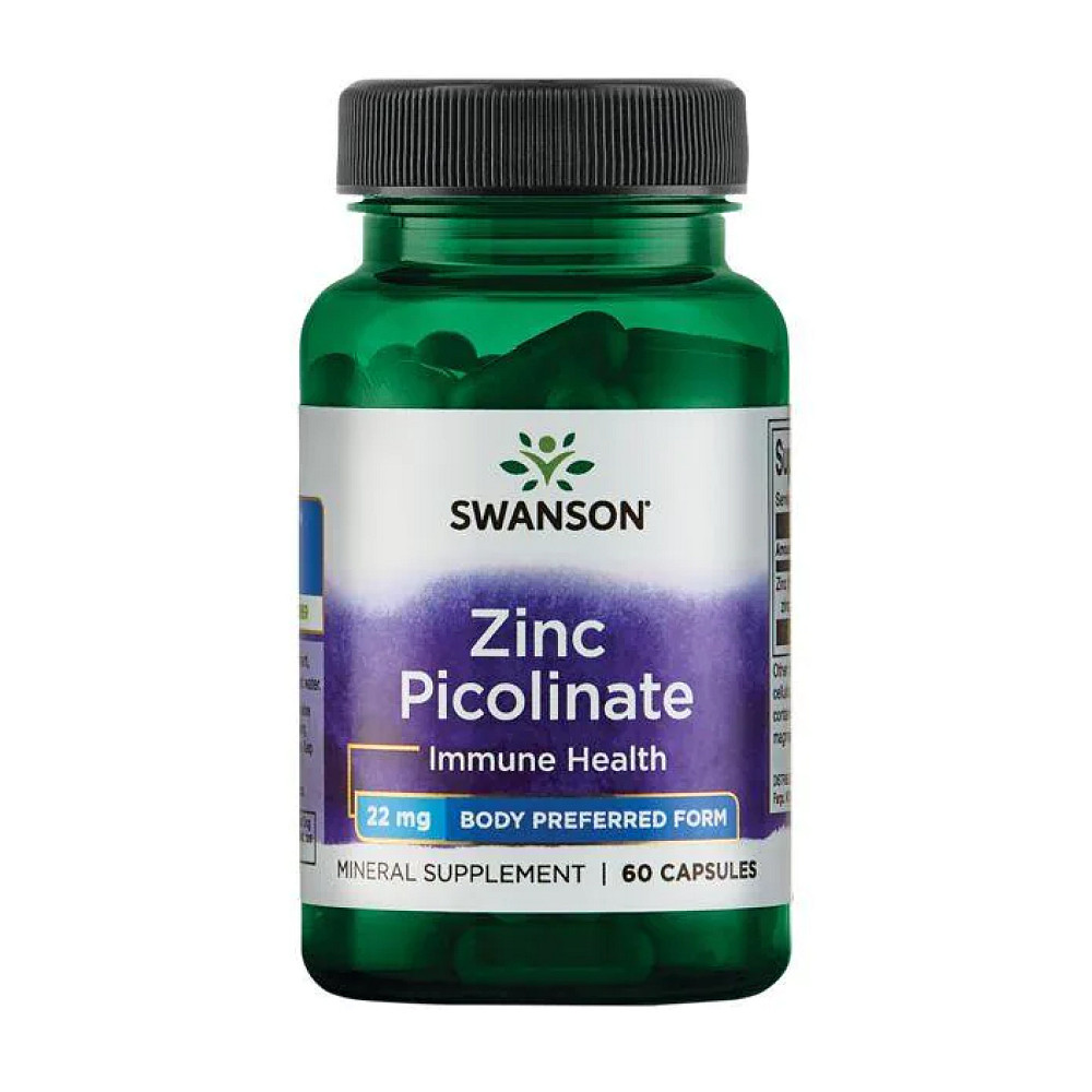 Zinc Picolinate 22 mg - 60 caps Луцк - изображение 1