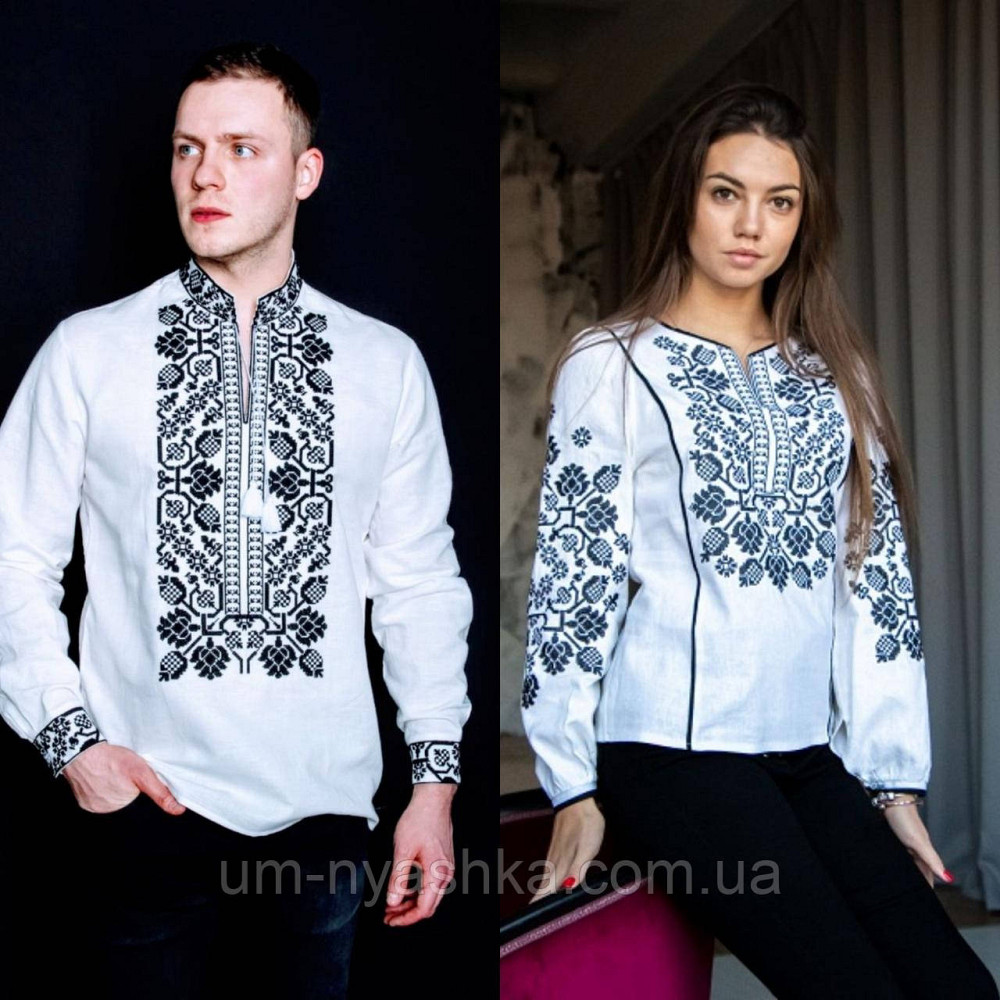 Жіноча вишиванка натуральна "Владана чорна" р.S-XXL Кривий Ріг - фото 8