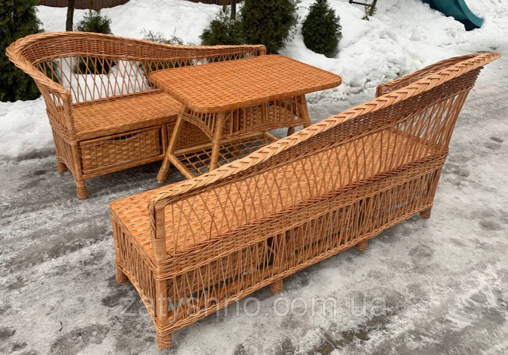 Набір плетений з лози Київ - фото 4