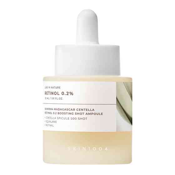 Антивозрастная сыворотка для лица с витамином А и микроиглами Retinol 0.2 Boosting Shot Ampoule SKIN1004 30 мл Киев