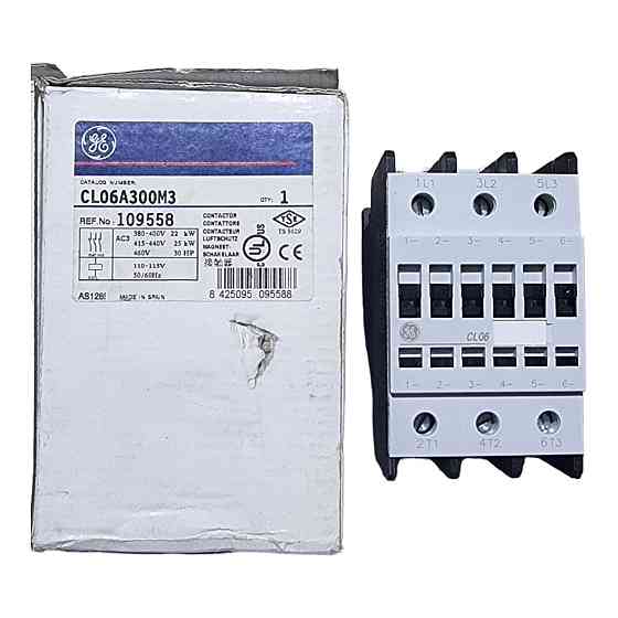 Контактор CL06A300M3 3P 22KW 50A Луцк