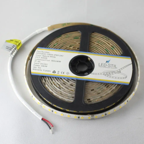 LED-STIL LED стрічка LED-STIL 4000K, 6 W, 2835, 128 шт, IP65, 24V, 900LM Коломия