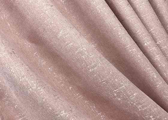 Комплект готовых штор VR-Textil Лен № 1737ш Розовый 150х270 см 2 шт (33-0726) Киев