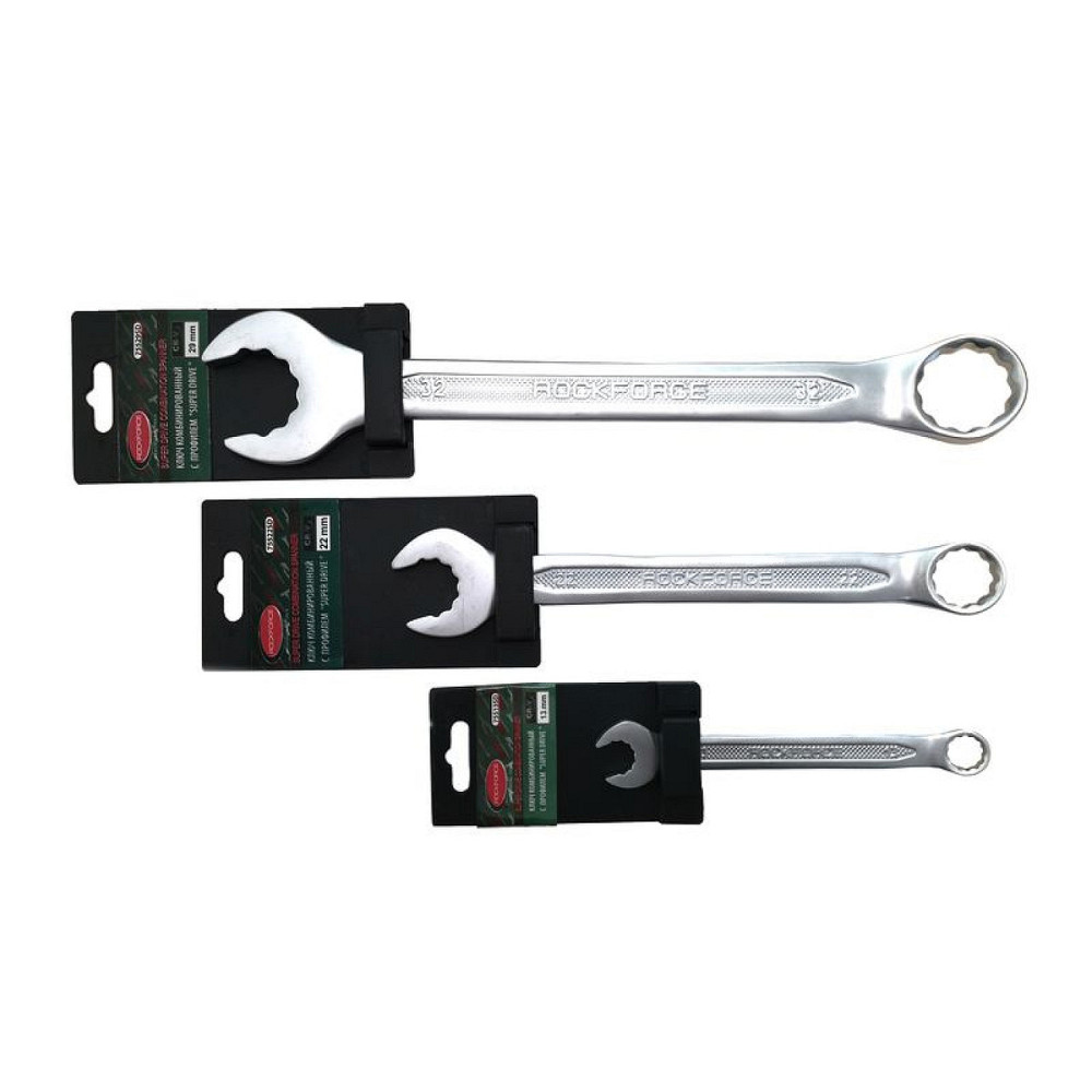 Ключ комбінований з профілем "Super drive" 20мм ROCKFORCE RF-75520SD Одеса - фото 1