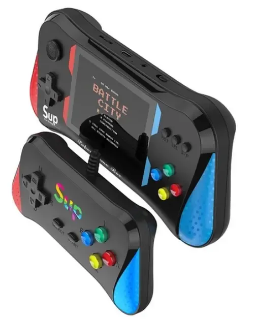 Игровая консоль SUP X7M Приставка с дополнительным джойстиком Dendy SEGA 500в1 Коломия - фото 1