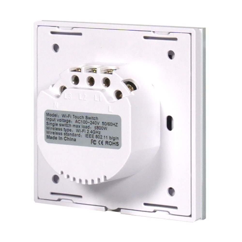 Розумний вимикач світла потрійний з WiFi Trinix TRX-LS03(WiFi) (28-00026) Киев - изображение 14