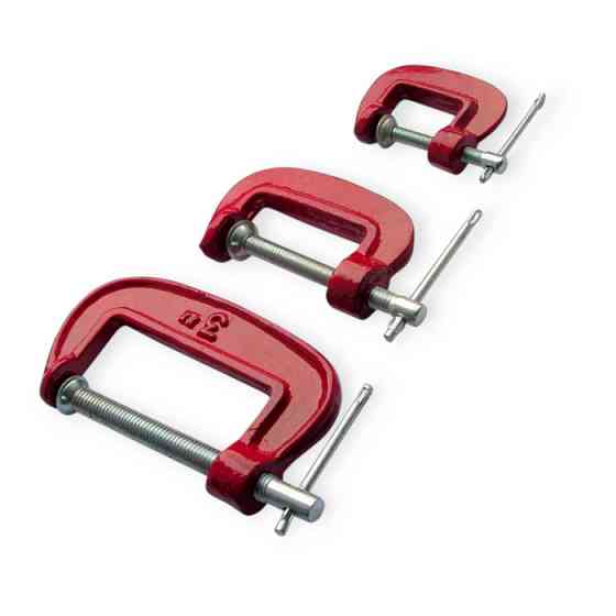 Набір струбцин тип "G" 3 шт (25, 50, 75мм) Мукачево