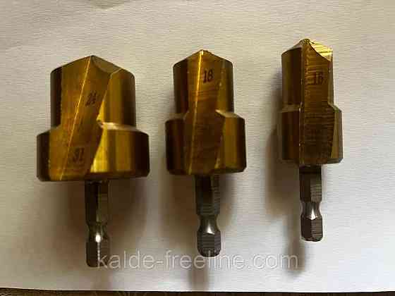 Набор фрез для полипропиленовых соединений d20, 25, 32 мм Харків