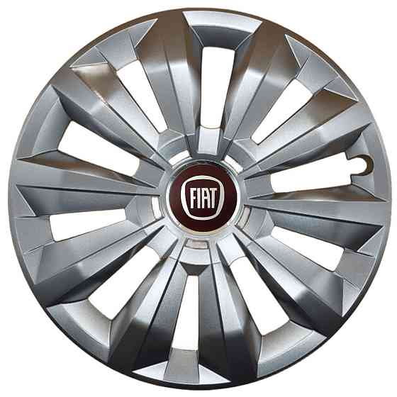 Автомобильные модельные колпаки R16 Fiat 434 4шт, SJS, серебристые Киев