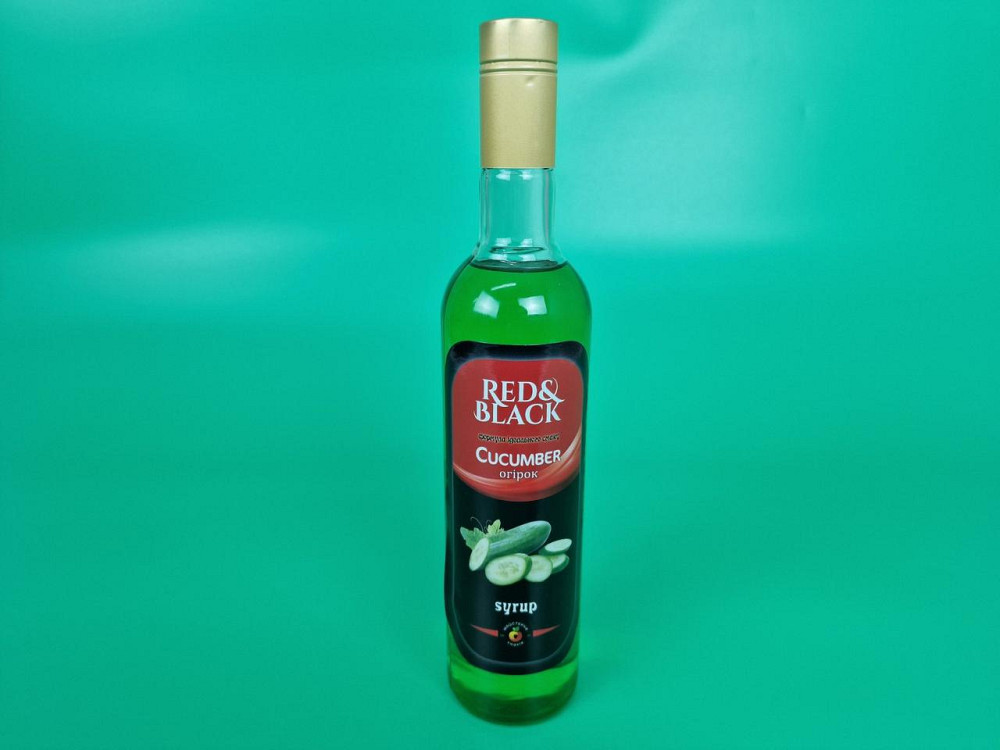 Сироп Red&Black Огірок 0,7 л (1 шт.) Харків - фото 1