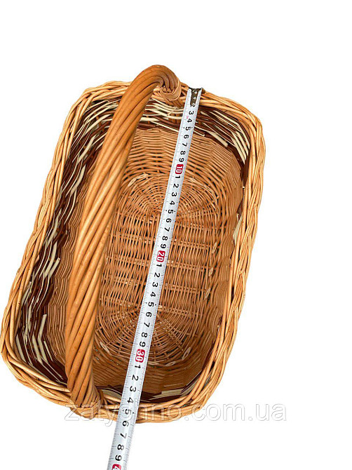 Корзина плетеная прямоугольная Киев - изображение 4