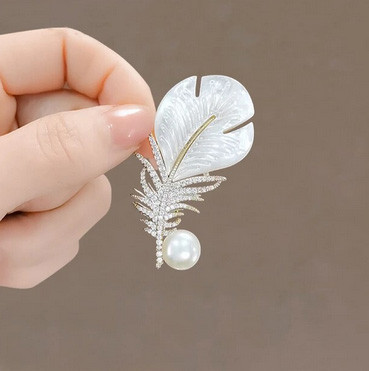 Брошь женская красивая Перо Киев - изображение 1