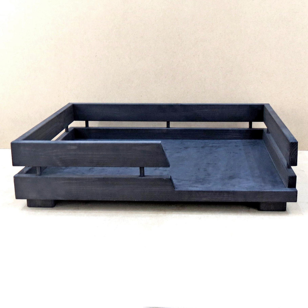 Лежак дерев'яний для собаки "Сіверс 100х60" венге Миколаїв - фото 3